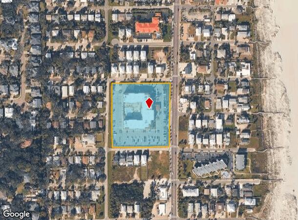 605 A1a Beach Blvd, Saint Augustine, FL Parcel Map