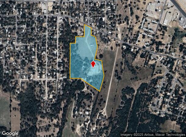 1808 Bridge St, Gatesville, TX Parcel Map
