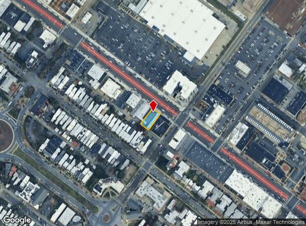  1609 W Broad St, Richmond, VA Parcel Map