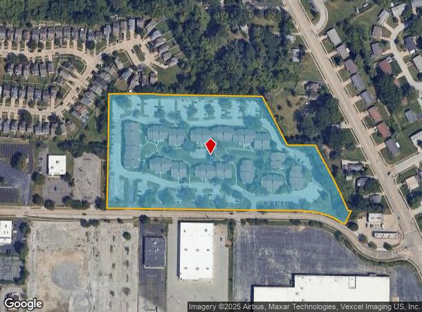  2745 Rottingdean Dr, Saint Louis, MO Parcel Map