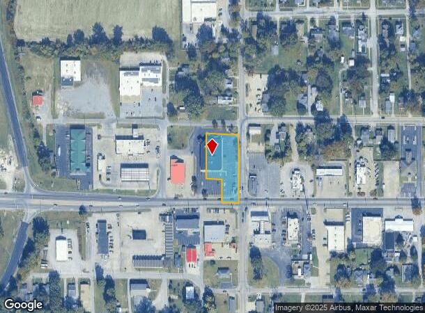 705 W Main St, Benton, IL Parcel Map