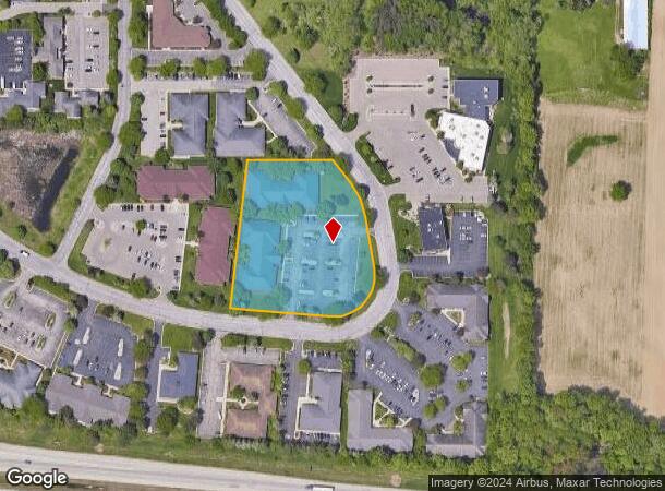  2121 University Park Dr, Okemos, MI Parcel Map