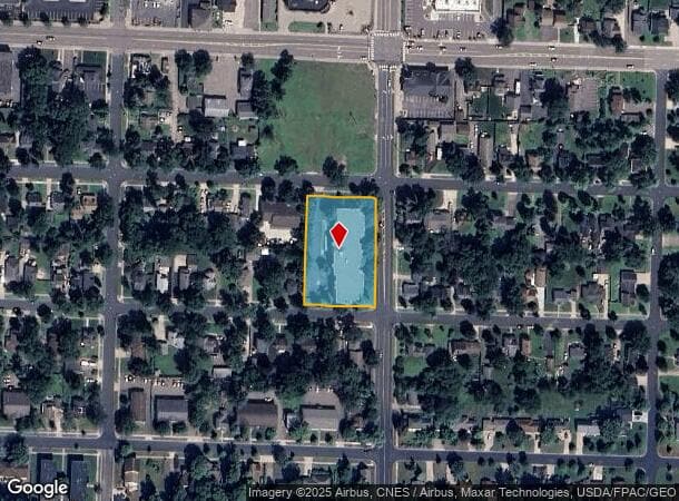  640 Monroe St, Anoka, MN Parcel Map