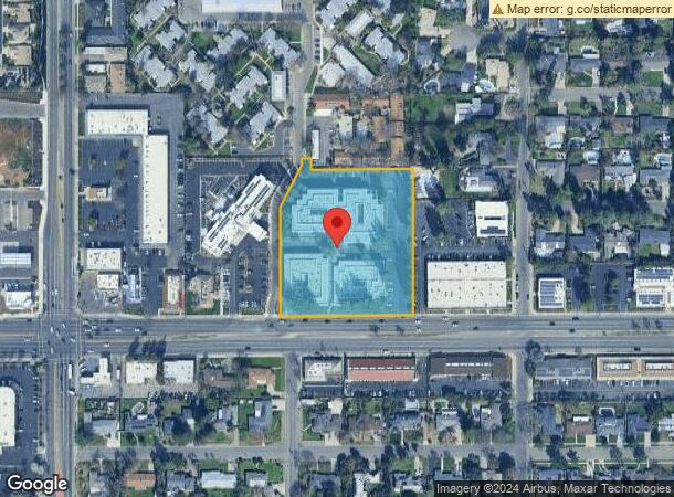  1680 W Shaw Ave, Fresno, CA Parcel Map