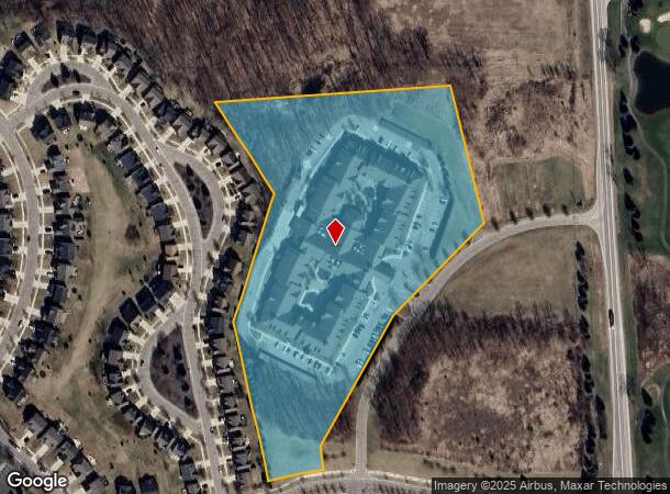  28413 Abbey Ln, New Hudson, MI Parcel Map