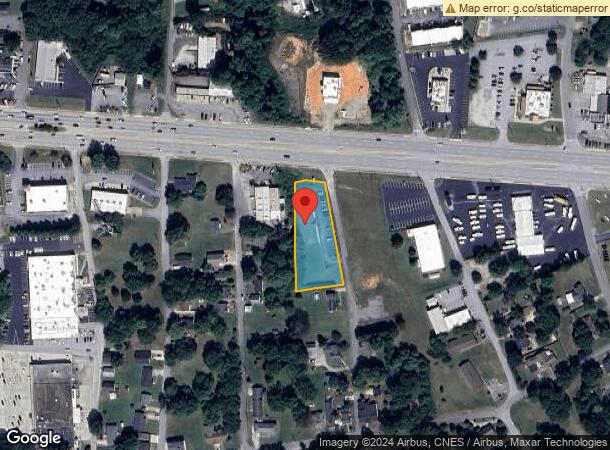  127 Mills Ave, Greer, SC Parcel Map