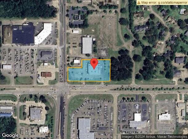  1798 W Government St, Brandon, MS Parcel Map