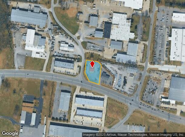  705 Middle Tennessee Blvd, Murfreesboro, TN Parcel Map