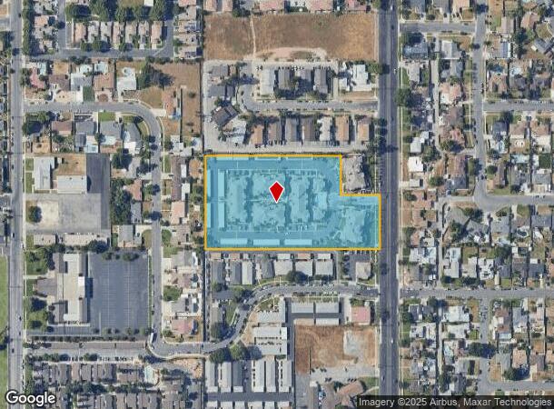  1408 N Riverside Ave, Rialto, CA Parcel Map