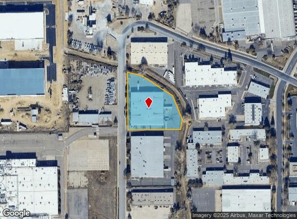 640 Compton St, Broomfield, CO Parcel Map