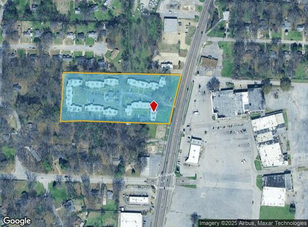 3201 Thomas St, Memphis, TN Parcel Map