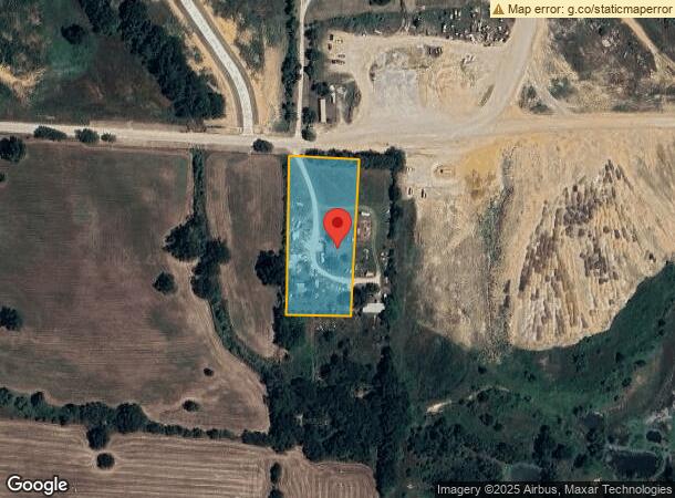  8858 Stewart Rd, Cross Roads, TX Parcel Map