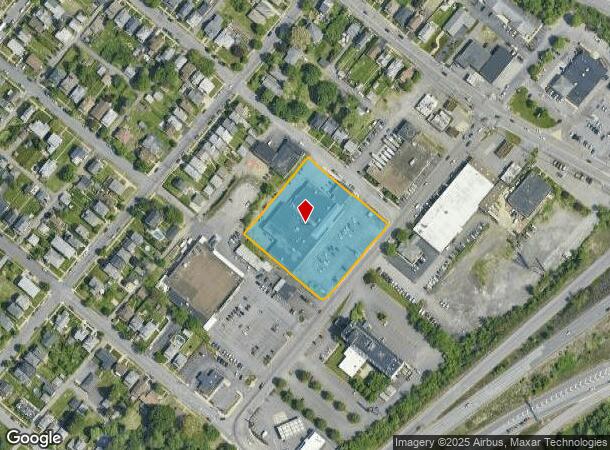208 Meadow Ave, Scranton, PA Parcel Map