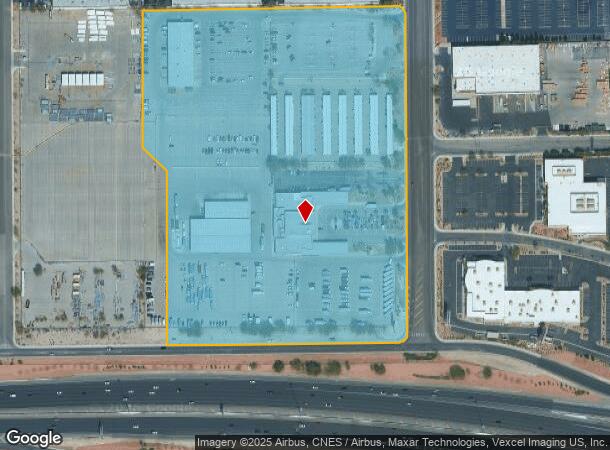 6855 Bermuda Rd, Las Vegas, NV Parcel Map