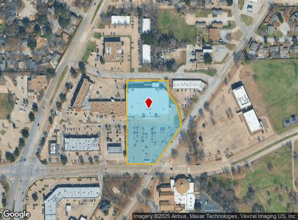 5701 W Pleasant Ridge Rd, Arlington, TX Parcel Map