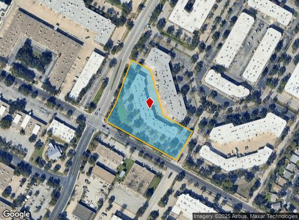 11009 Metric Blvd, Austin, TX Parcel Map