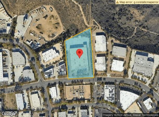  13790 Stowe Dr, Poway, CA Parcel Map