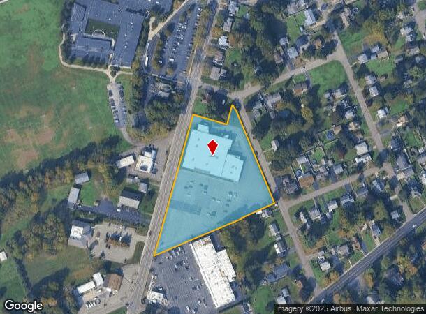 1105 Broadway St, Elmira, NY Parcel Map