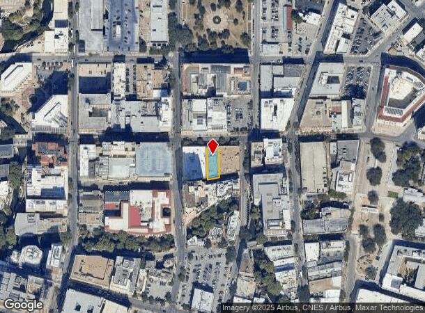  310-312 E Houston St, San Antonio, TX Parcel Map