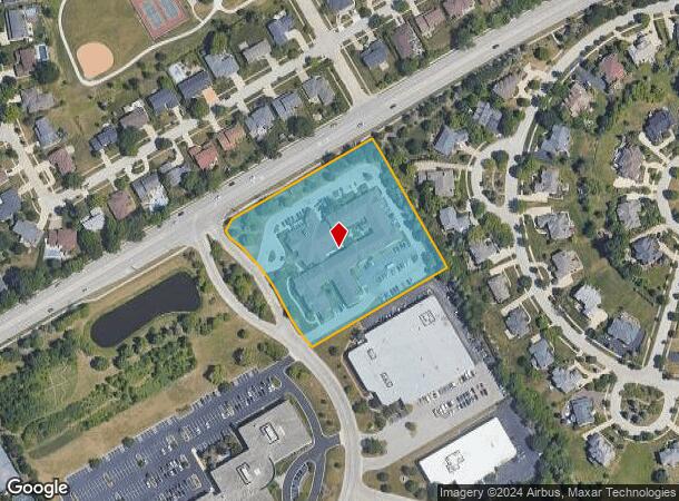  6801 High Grove Blvd, Burr Ridge, IL Parcel Map