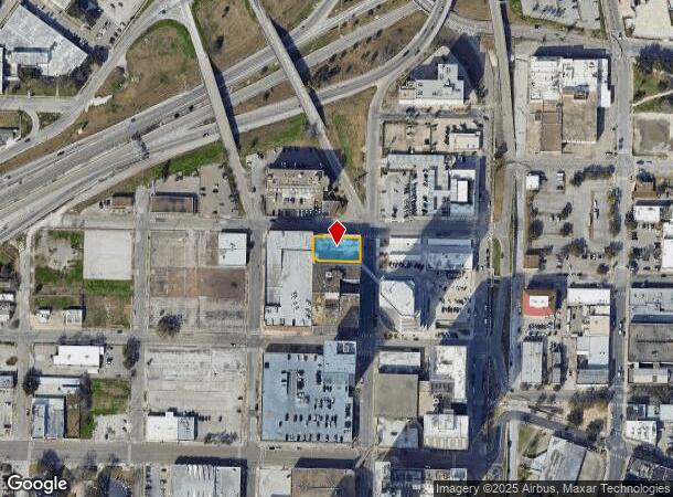  817 N Carancahua St, Corpus Christi, TX Parcel Map
