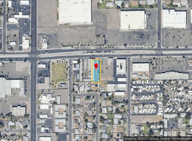 1325 E Main St, Mesa, AZ Parcel Map