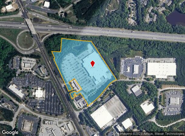 1100 Thornton Rd, Lithia Springs, GA Parcel Map