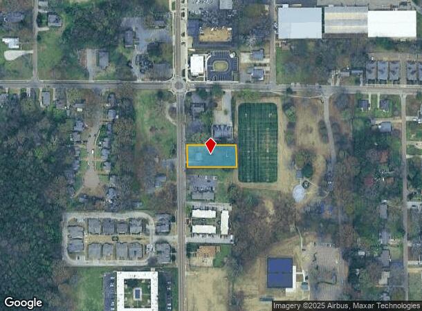 258 S Center St, Collierville, TN Parcel Map