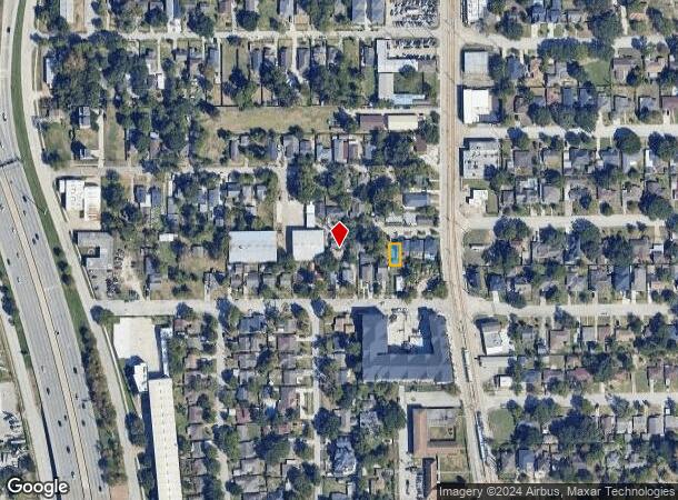  203 Danna Ln, Houston, TX Parcel Map