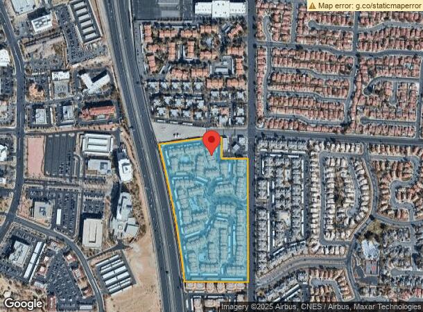  2701 N Rainbow Blvd, Las Vegas, NV Parcel Map