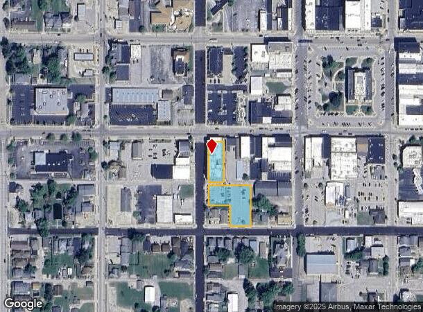 1030 16Th St, Bedford, IN Parcel Map