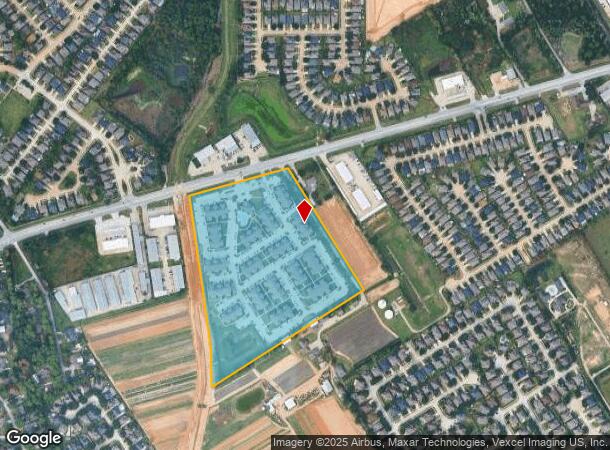  3223 Spring Cypress Rd, Spring, TX Parcel Map