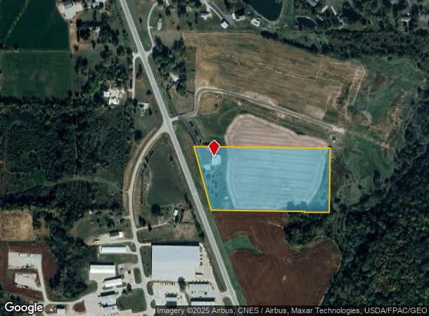 3901 N Highway 38, Muscatine, IA Parcel Map