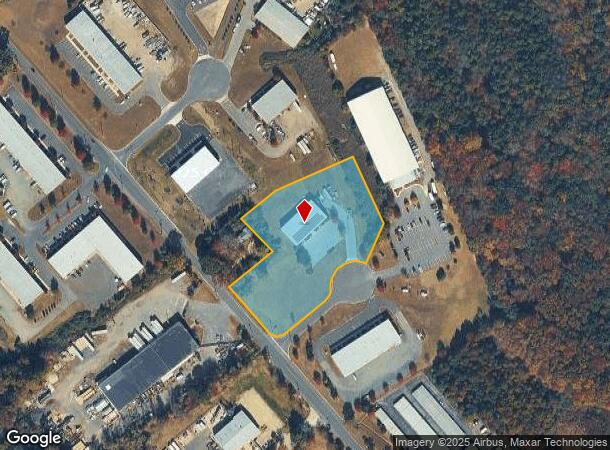 2 Coleman Ct, Vincentown, NJ Parcel Map