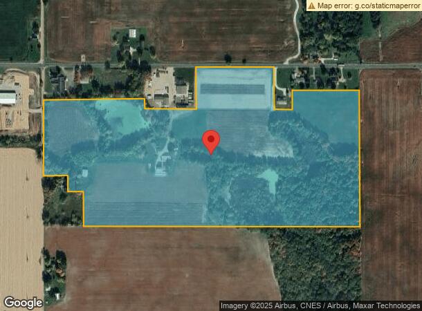  9811 Thompson Rd, Lake Odessa, MI Parcel Map