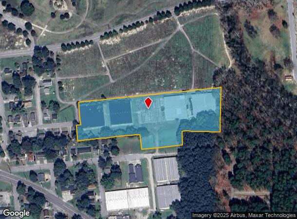  1300 Scott St, Rocky Mount, NC Parcel Map