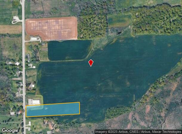 9181 Alleghany Rd, Corfu, NY Parcel Map