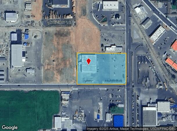 206 N Euclid Rd, Grandview, WA Parcel Map