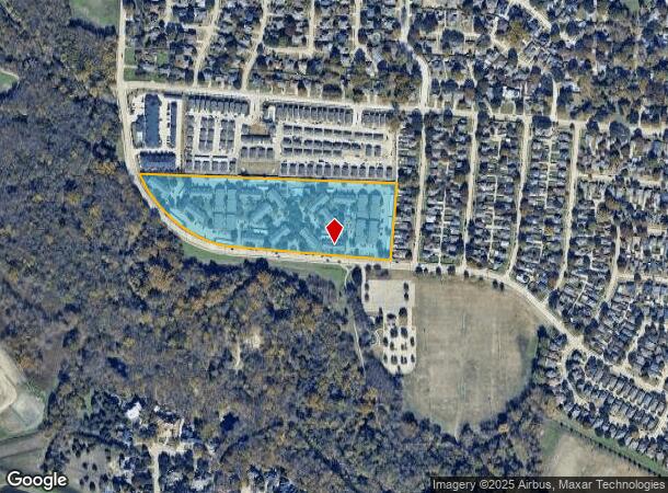 2700 N Brook Dr, Mckinney, TX Parcel Map
