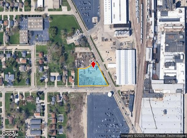  5483 S Whitnall Ave, Cudahy, WI Parcel Map