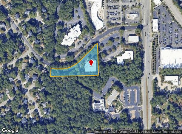  2841 Plaza Pl, Raleigh, NC Parcel Map