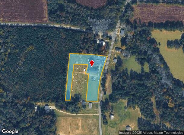 3168 Nc Highway 96 S, Four Oaks, NC Parcel Map