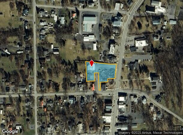 7172 N Main St, Ovid, NY Parcel Map