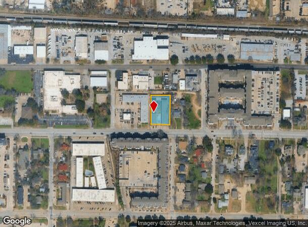 1009 W Abram St, Arlington, TX Parcel Map