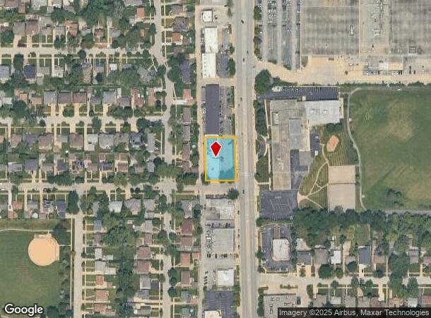  9422 Waukegan Rd, Morton Grove, IL Parcel Map
