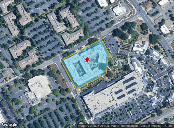 2801 Shadelands Dr, Walnut Creek, CA Parcel Map