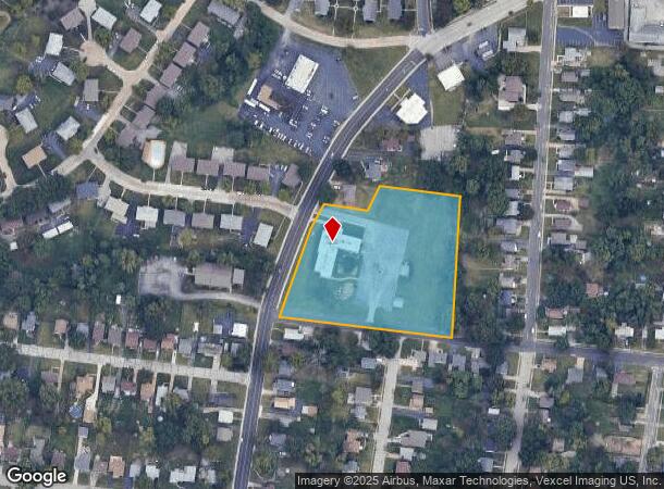  2200 Lackland Rd, Saint Louis, MO Parcel Map