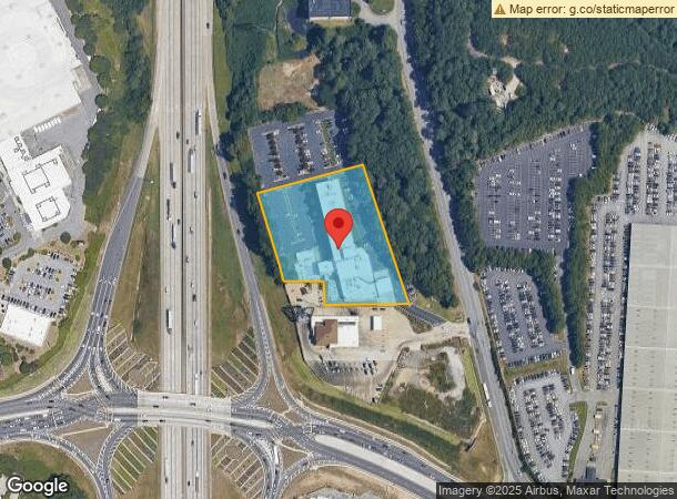  3601 N Desert Dr, Atlanta, GA Parcel Map