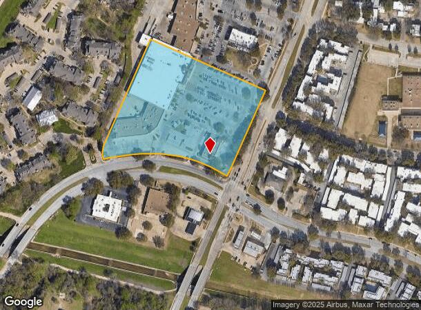 3150 S Hulen St, Fort Worth, TX Parcel Map