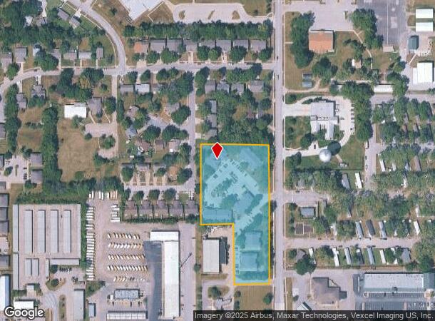  2201 Harper St, Lawrence, KS Parcel Map